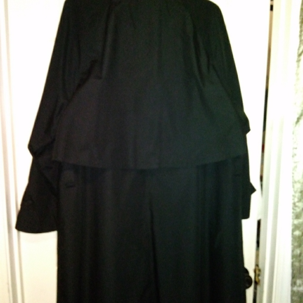 😁'80s vintage Sold In Another Shop nice trench coat - Picture 2 of 4